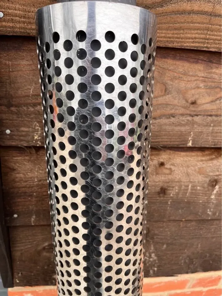 New Holland exhaust and chrome heat shield